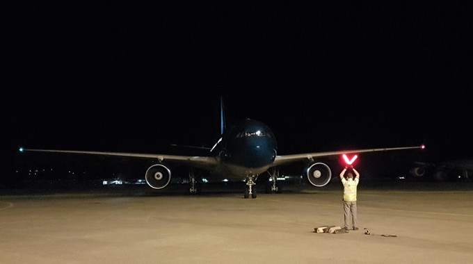 More than 600 aircraft arrivals!