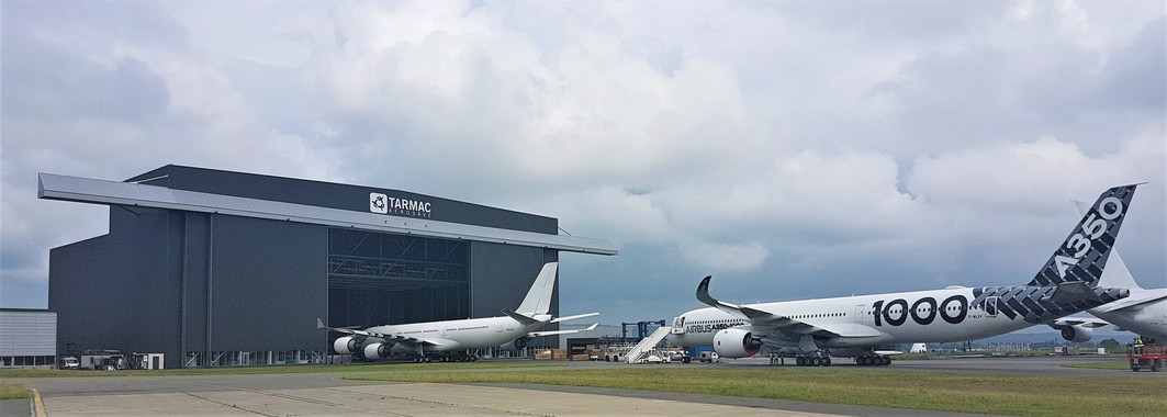 First A350-1000 from Airbus welcomed in TARMAC AEROSAVE