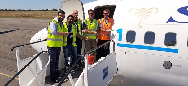 1000th aircraft arrival for TARMAC Aerosave Group