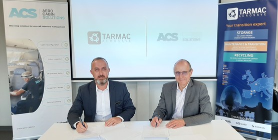 Aero Cabin Solutions (ACS) become a privileged partner of TARMAC Aerosave